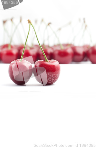 Image of Red cherries