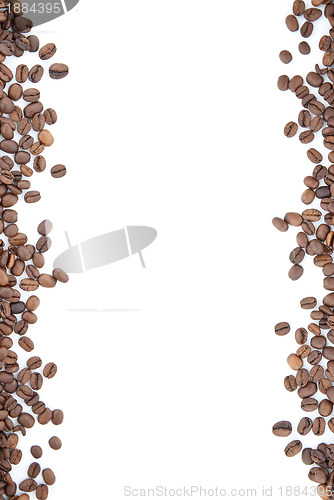 Image of Brown roasted coffee beans