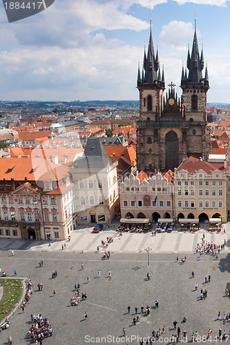 Image of Prague city. Panorama