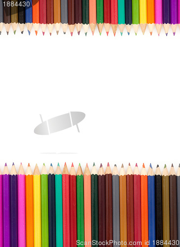 Image of Assortment of coloured pencils