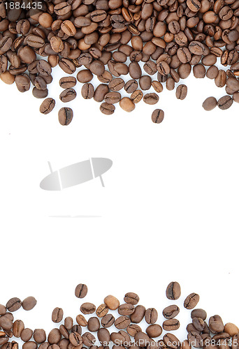 Image of Brown roasted coffee beans