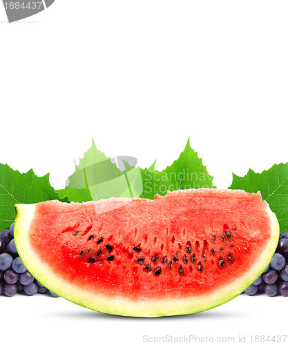 Image of Watermelon and grape