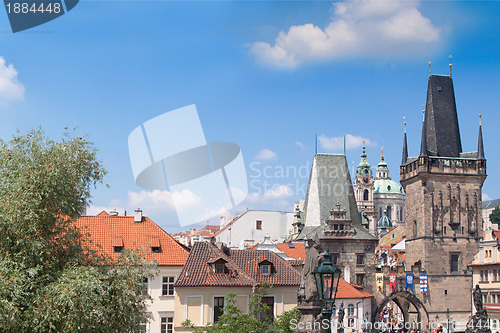 Image of Prague. Charles Bridge in Prague  Czech Republic