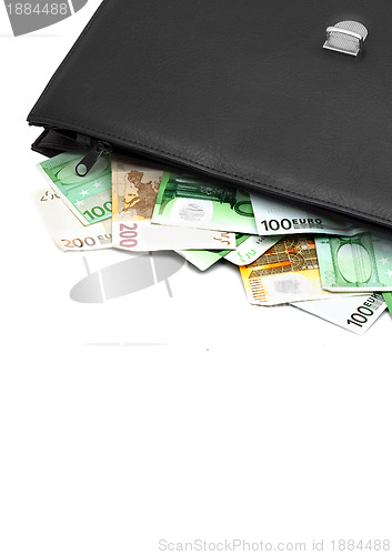 Image of Briefcase with money