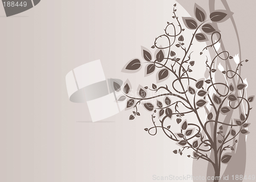 Image of Floral background illustration