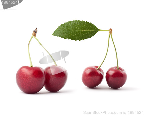 Image of Red cherries
