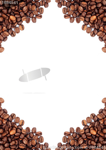 Image of Brown roasted coffee beans