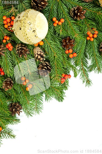 Image of Christmas background. Eve framework