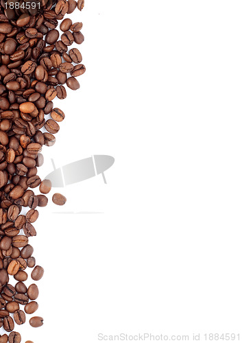 Image of Brown roasted coffee beans