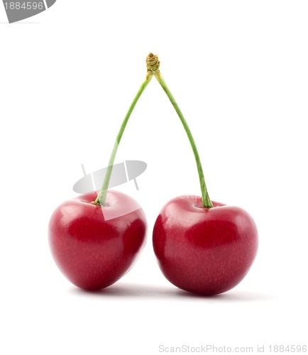 Image of Red cherries