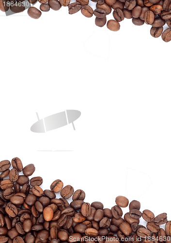 Image of Brown roasted coffee beans