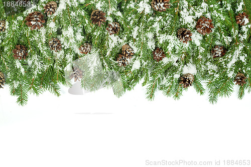 Image of Christmas background. Eve framework