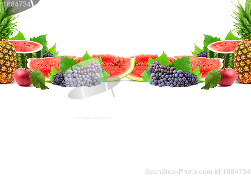 Image of Colorful healthy fresh fruit