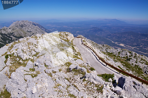 Image of Mountain road in Biokovo nature park