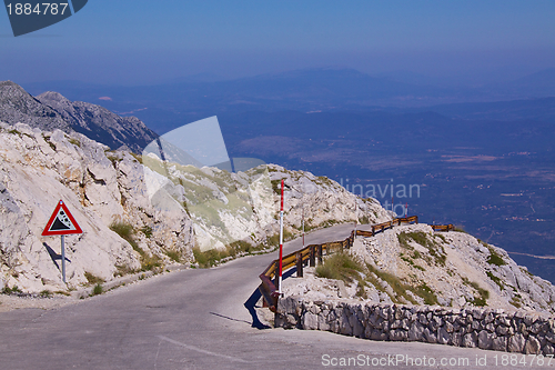 Image of Mountain road in Croatia