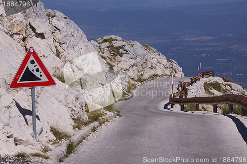 Image of Mountain road in Dalmatia