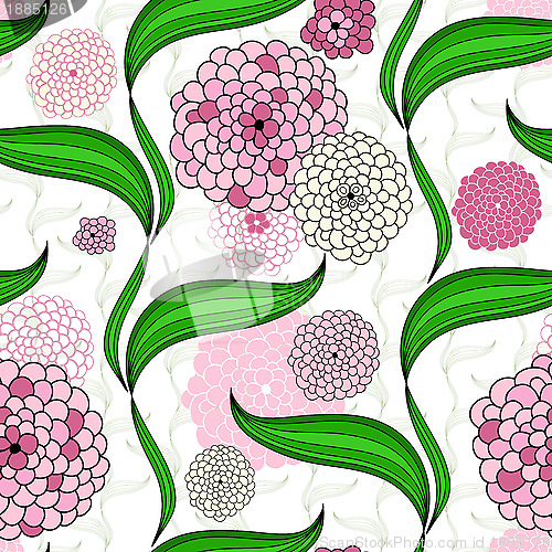 Image of Spring floral pattern