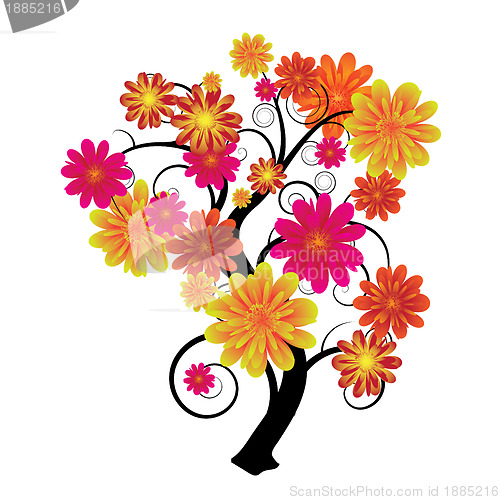 Image of Floral tree