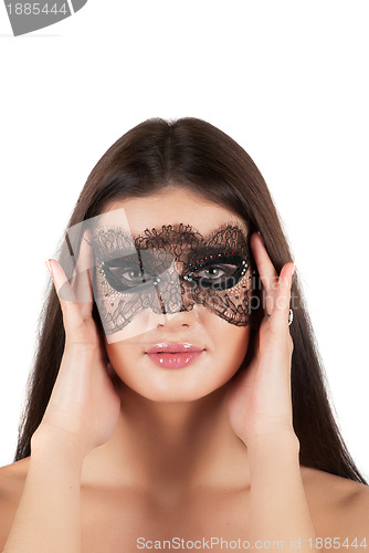 Image of girl at mask