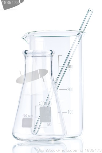 Image of Laboratory glassware