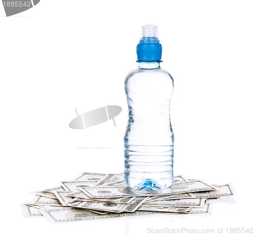 Image of Dollars and water