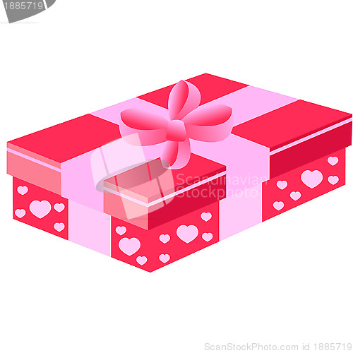 Image of pink gift box