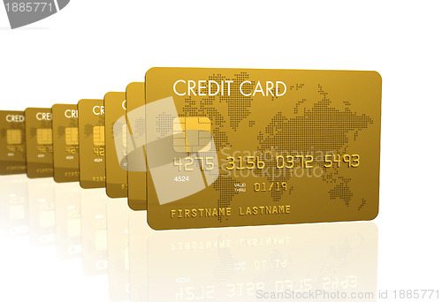 Image of Gold credit cards