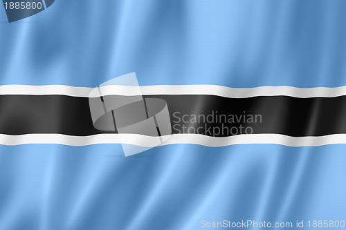Image of Botswana flag