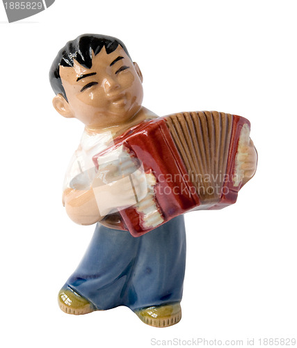 Image of chinese accordion player