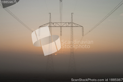 Image of Power-transmission poles