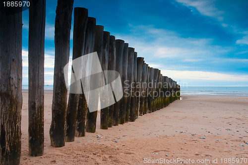 Image of On the beach in Calais