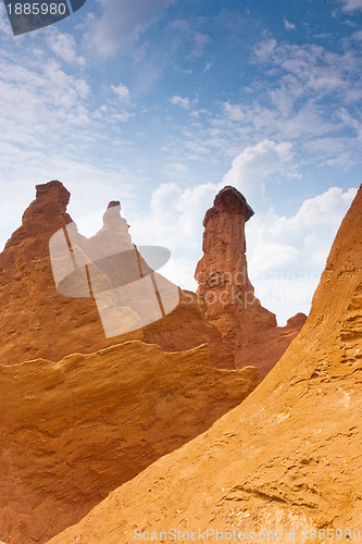 Image of Ocher rocks