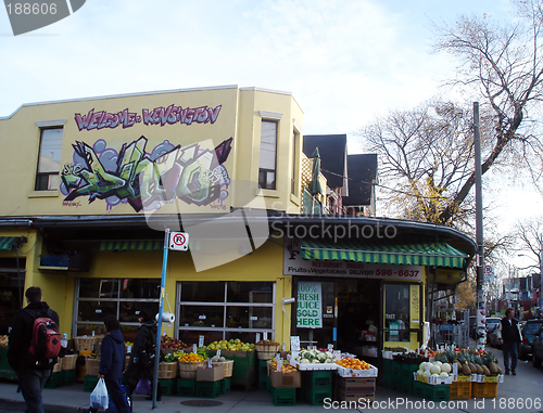 Image of China town, Toronto, Canada - EDITORIAL