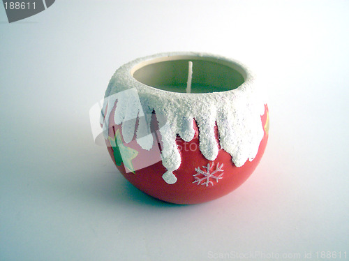 Image of unused xmas candle