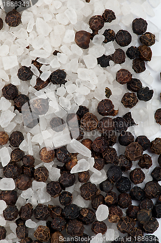 Image of Background of Salt and Pepper