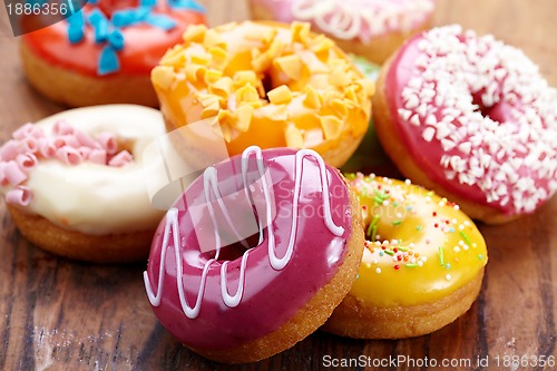 Image of baked donuts