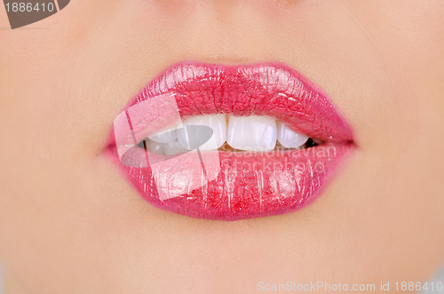 Image of lips closeup