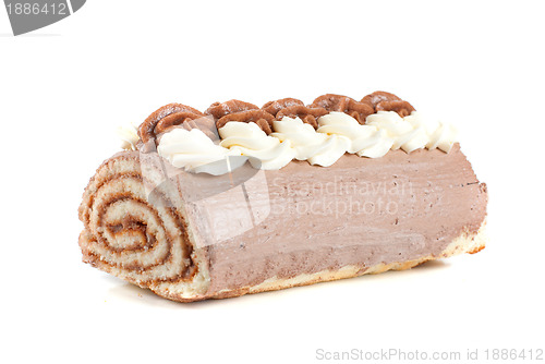 Image of Chocolate Swiss roll