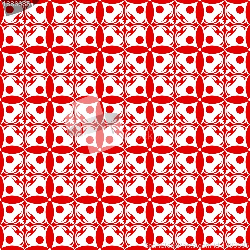 Image of Seamless Floral Pattern