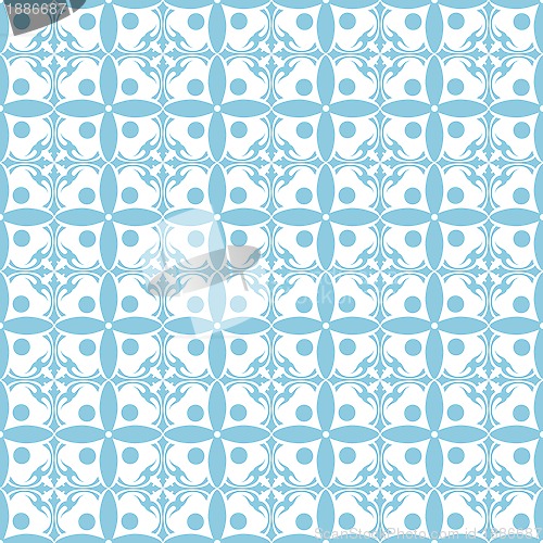 Image of Seamless Floral Pattern