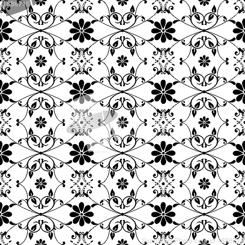 Image of Seamless Floral Pattern