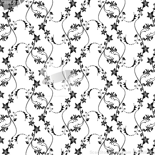 Image of Seamless Floral Pattern