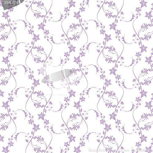 Image of Seamless Floral Pattern