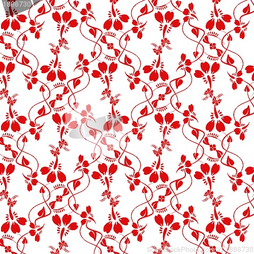 Image of Seamless Floral Pattern