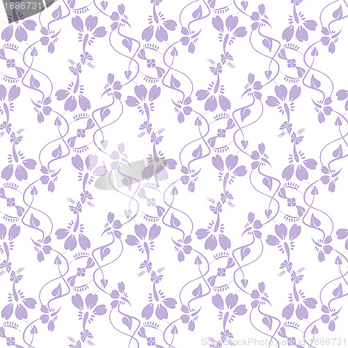 Image of Seamless Floral Pattern