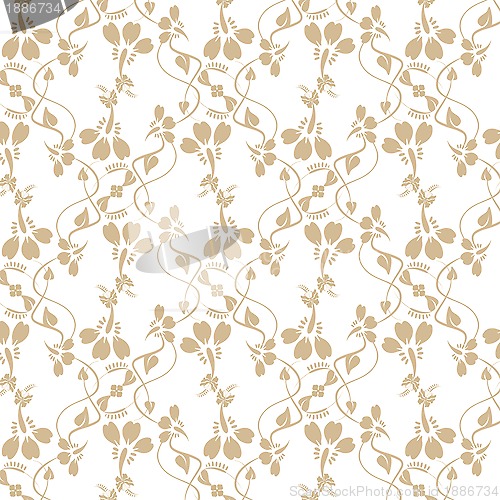 Image of Seamless Floral Pattern