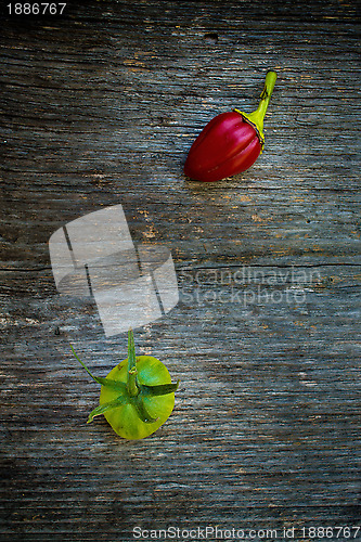 Image of Capsicum and tomato