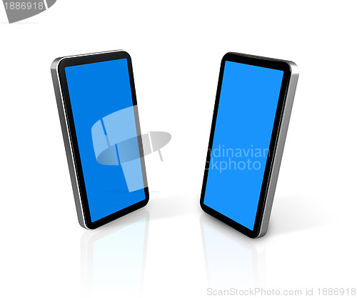 Image of two mobile phones