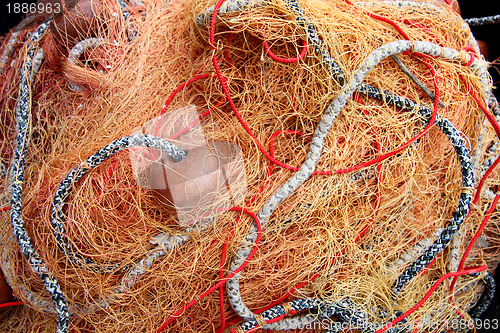 Image of Commercial fishing net