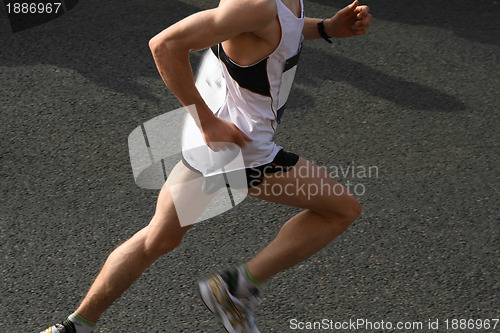 Image of Marathon running